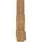 Ekena Millwork Kennewick Rough Sawn Timber Gable Bracket, Western Red Cedar, 48"W x 30"H x 6"D x 6"F, 15/12 Pitch GBW048X30X0606KEN00RWR - alternate 2